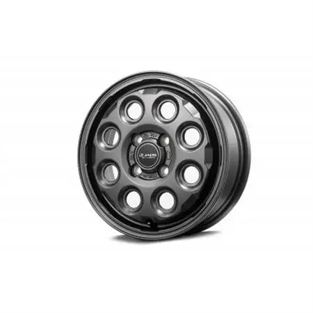 JAOS ADAMAS MIL-8 14x4.5J+45マットガンメタリック【複数個口で配送】【4082309】