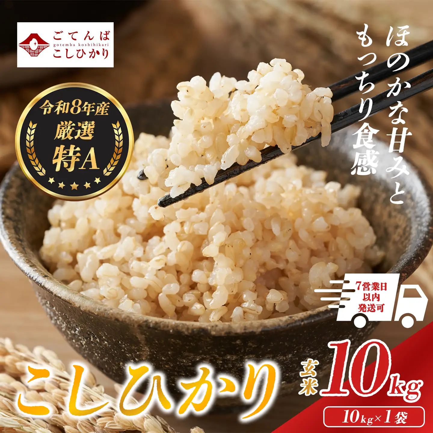 【先行予約】コシヒカリ 玄米 10㎏ 令和8年産 玄米コシヒカリ