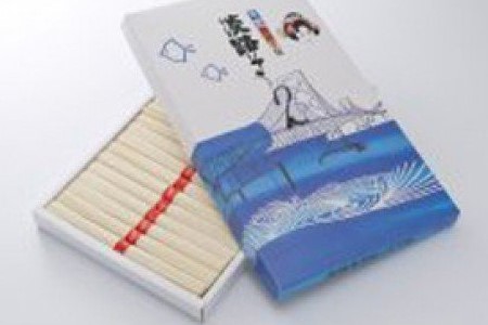 淡路島手延べ素麺 淡じ糸 赤帯　化粧箱【1,000ｇ】