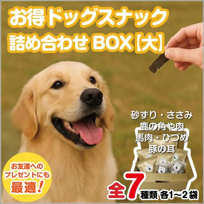 ドッグスナック詰め合わせBOX【大】【090-0001】