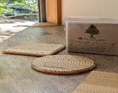 コースター 木製 杉 3枚セット (角2枚 丸1枚) JikoujiCedar | 木 おしゃれ 慈光寺 新潟県五泉市