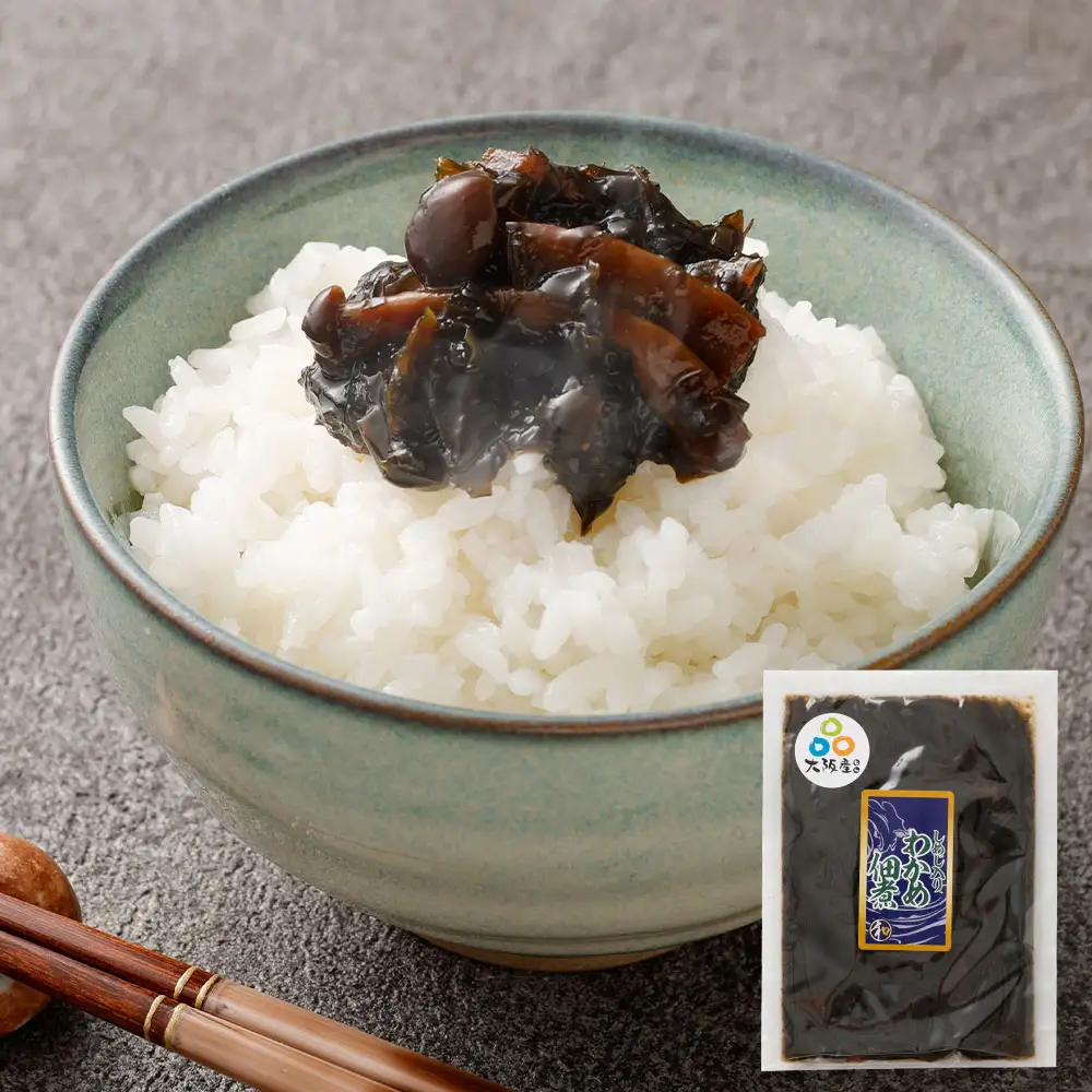 大阪産 わかめ佃煮 （しめじ入り） 80g×4袋 計320g 