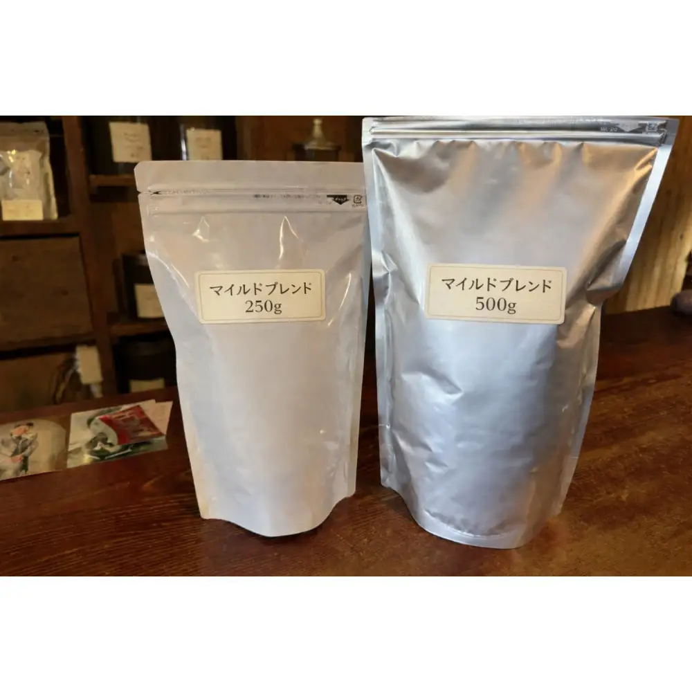 「珈」Bマイルドブレンド 500g コーヒー粉 コロンビア 【飲みやすい深煎り】
