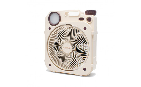 〈Comfort+〉充電式薄型送風扇（クリームベージュ） APV0012VC01