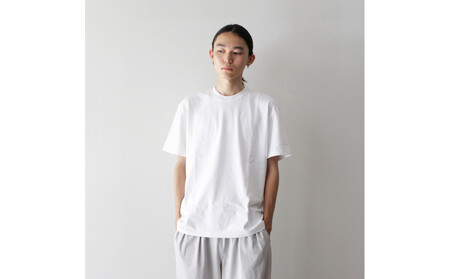 擦り切れても着続けたくなるDAILY TEE　サイズ3（L）【ホワイト】