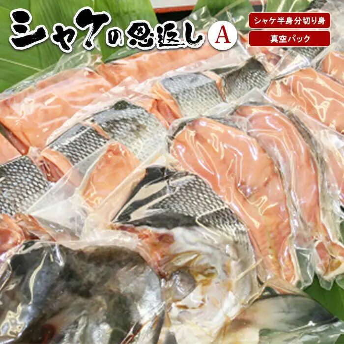 【11月下旬以降順次発送】シャケの恩返し 半身分 [BPAN002] 鮭 北海道
