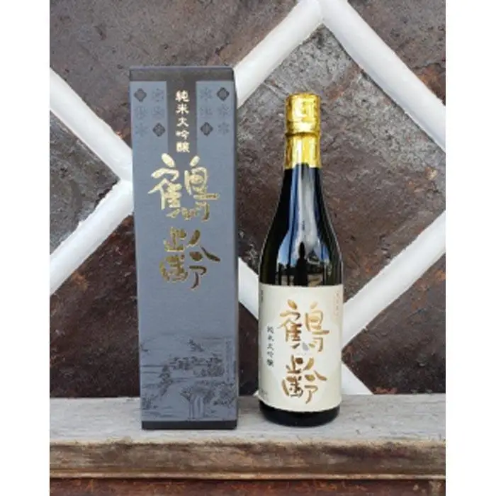 雪国のお酒「鶴齢」純米大吟醸【四合瓶720ml】| 鶴齢