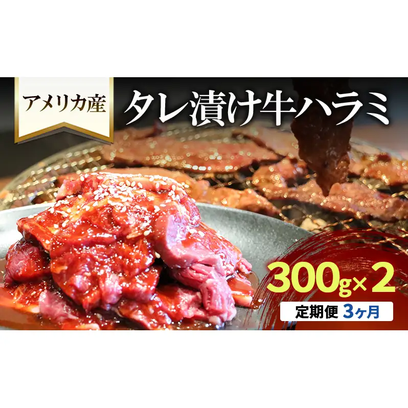 焼肉 牛ハラミ 定期便 3か月 焼肉
