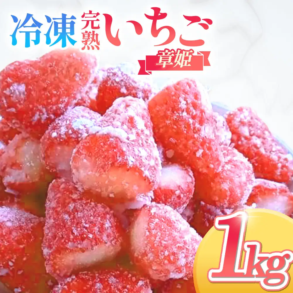 いちご 冷凍 完熟 あきひめ 1kg いちご