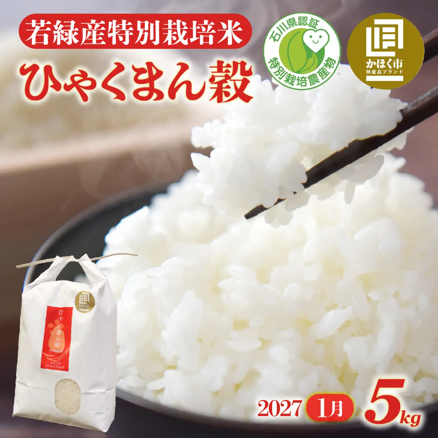 【令和8年産】 ひゃくまん穀 5kg 【2027年1月配送】 | お米 白米 新米