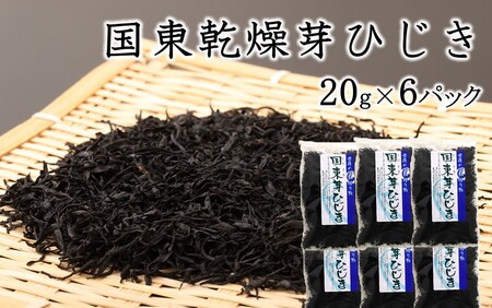 国東乾燥芽ひじき 20g×6パック_2720R-3
