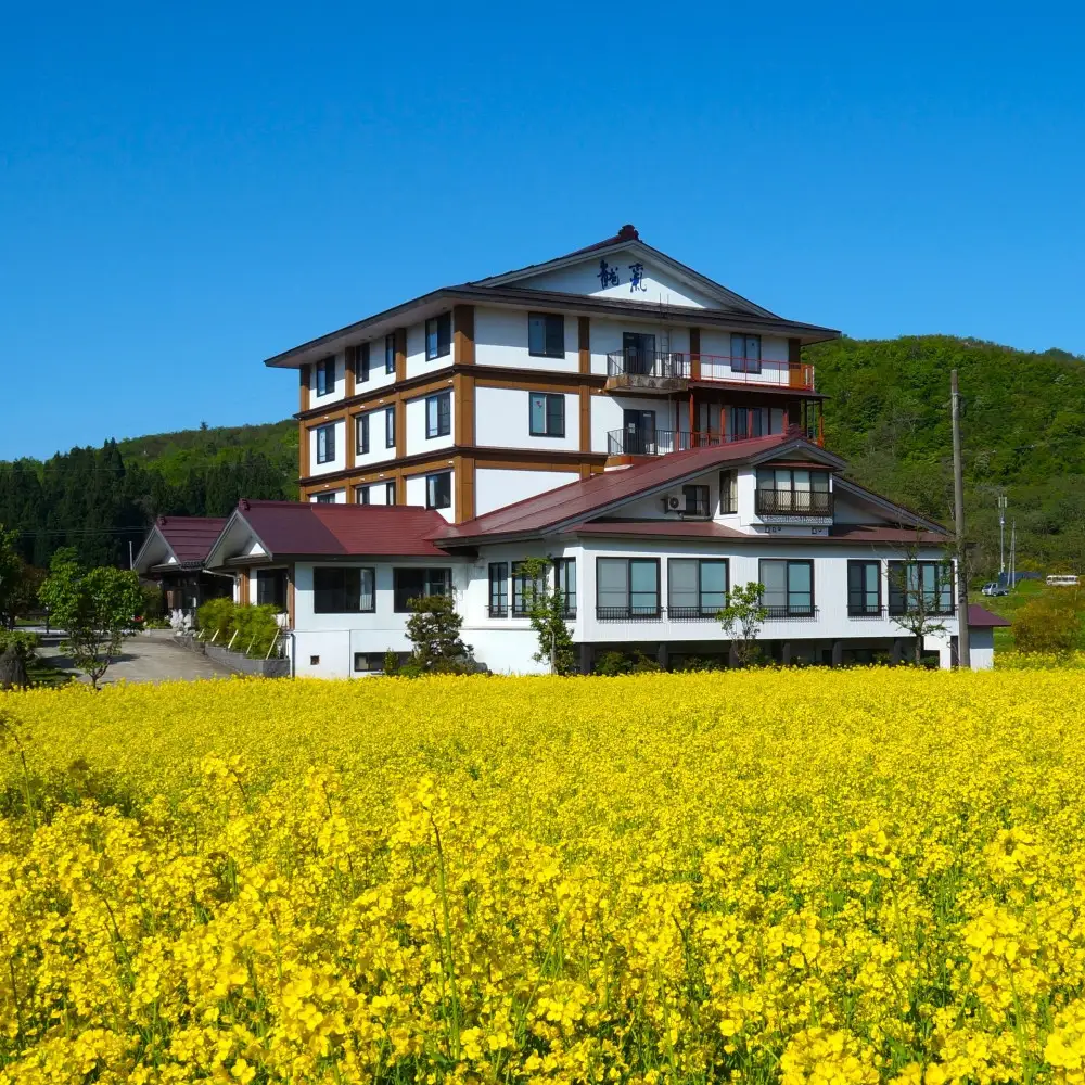 心と保養の宿  龍氣  チェックアウト13:00ゆったり昼食まで宿泊券  1泊3食付  （二名様） | 宿泊券