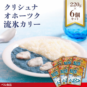 クリシュナ オホーツク流氷カリー 220g 6個セット en01-00254