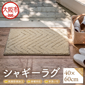 シャギーラグ　40×60cm_OS027-0039-01
