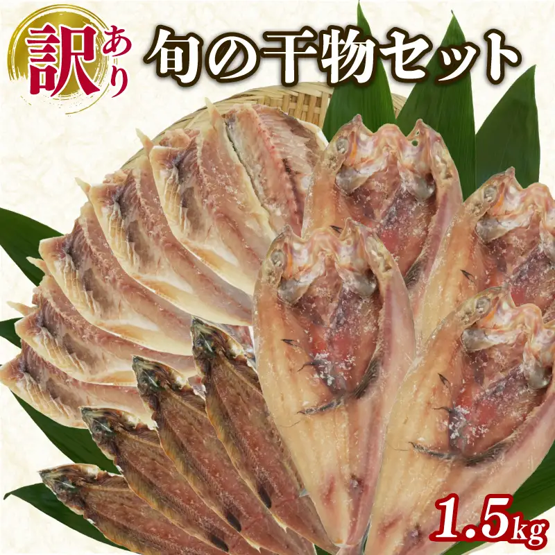 訳あり 旬 干物 詰め合わせ 1.5kg 干物