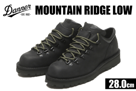 DANNER 紳士靴 マウントリッヂ ロー BLACK【28.0cm】