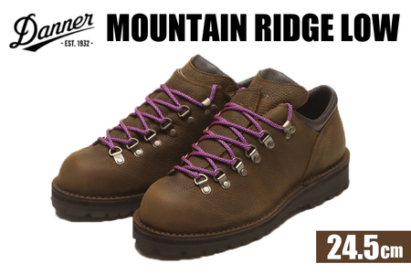 DANNER 紳士靴 マウントリッヂ ロー BROWN ブラウン【24.5cm】