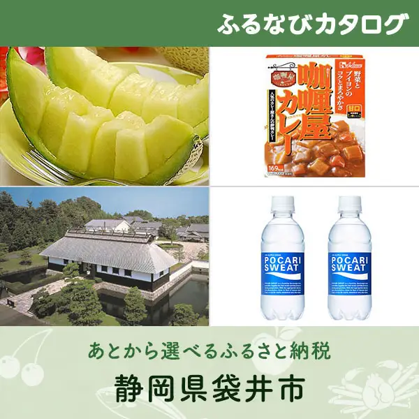 【有効期限なし！後からゆっくり特産品を選べる】静岡県袋井市カタログポイント