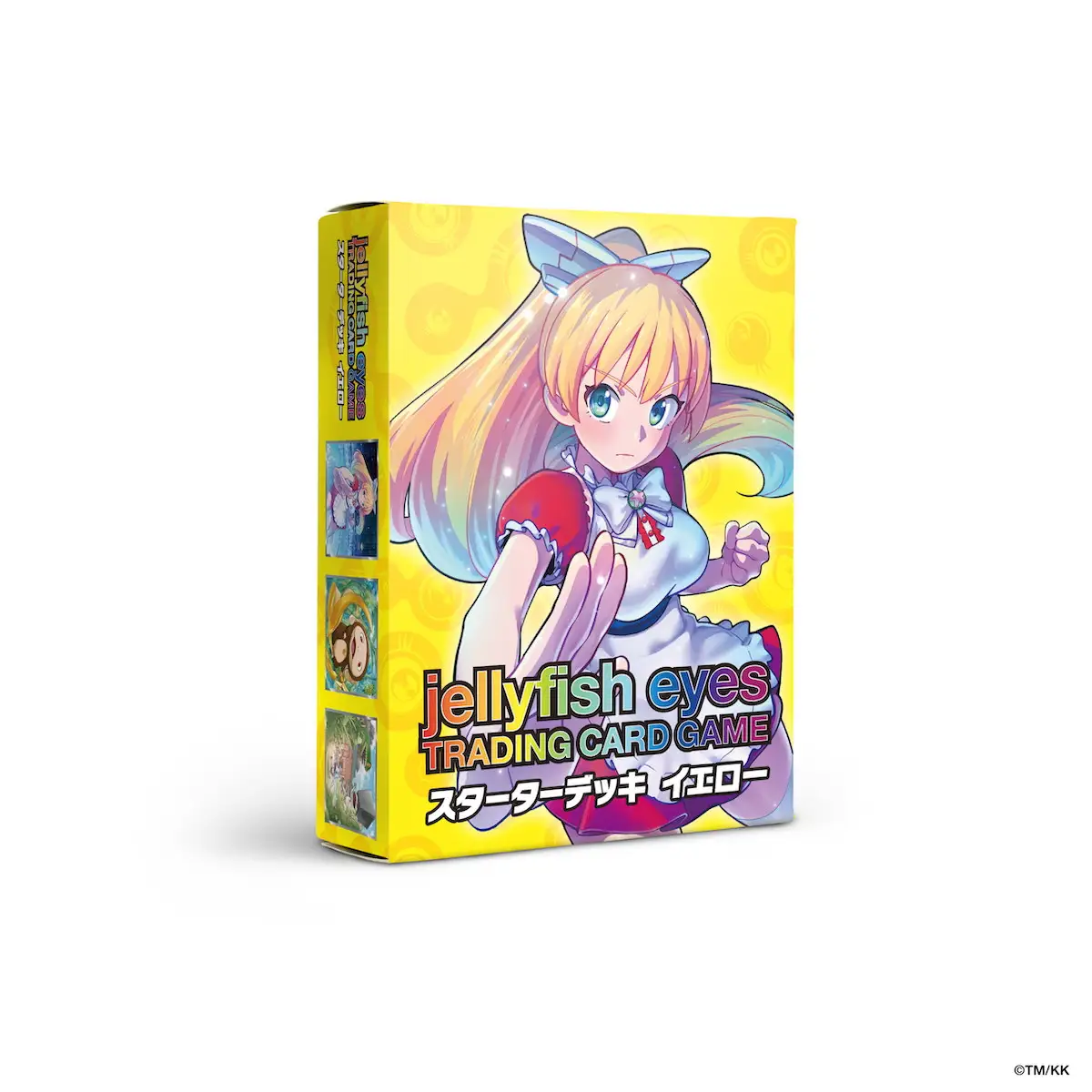 めめめのくらげ TRADING CARD GAME スターターデッキ イエロー｜京都 アート トレカ デッキ
