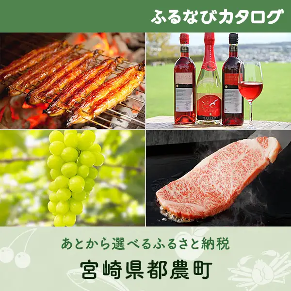 【有効期限なし！後からゆっくり特産品を選べる】宮崎県都農町カタログポイント