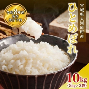 ひとめぼれ 5kg×2袋 新米 白米 精米 ひとめぼれ