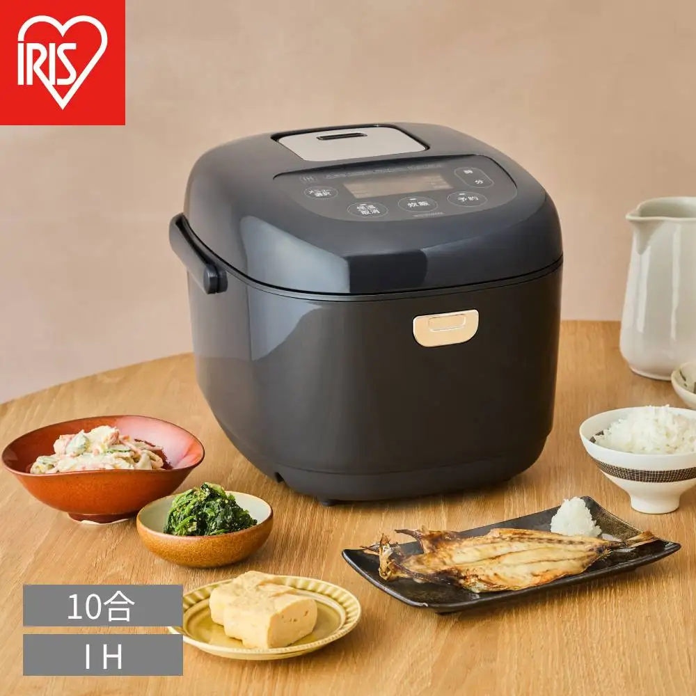 IH 炊飯器 10合 RC-IKB10-B ブラック ｜ 炊飯器