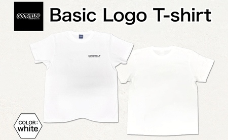 シャツ GOODHELP Basic Logo T-shirt Tシャツ ロンT 白無地 寒川町 2XL