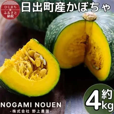 日出町産かぼちゃ　約4kg【1729846】