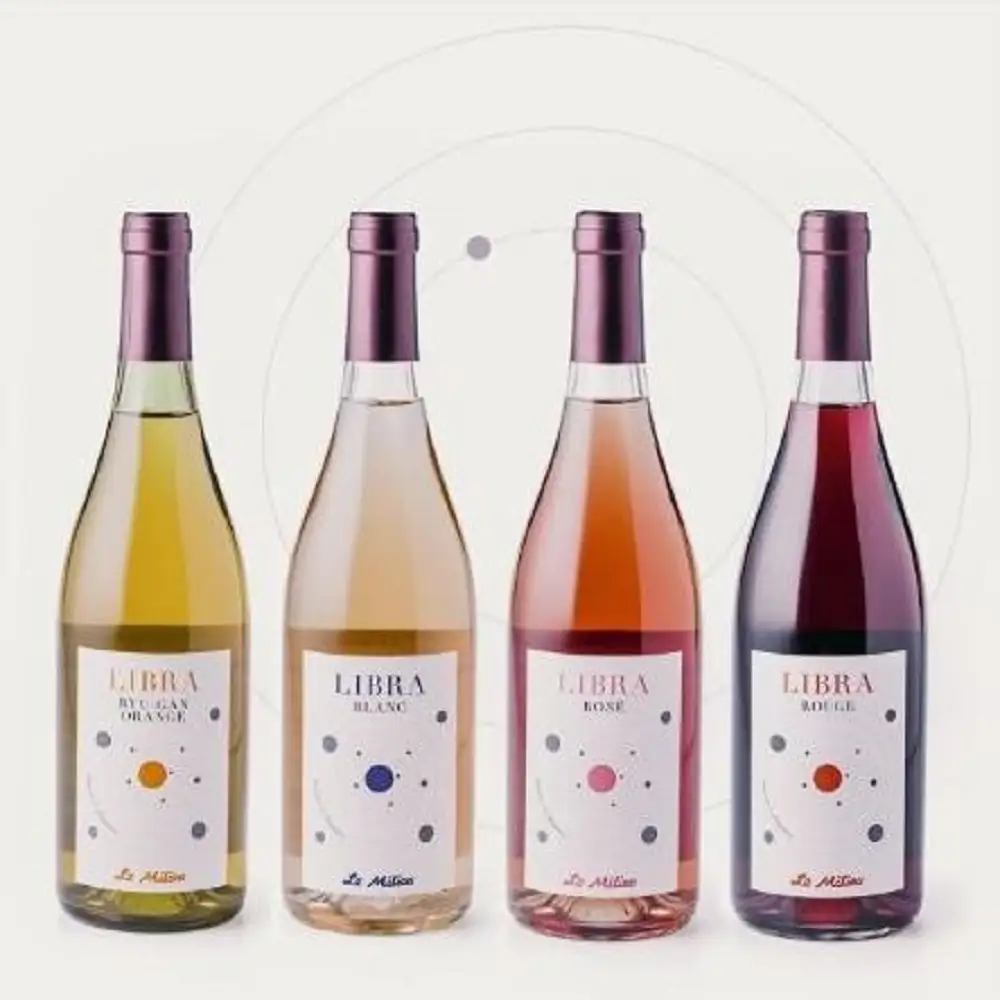 Le Milieu　ワイン　『Libra （ブラン、ルージュ、ロゼ、竜眼オレンジ）』