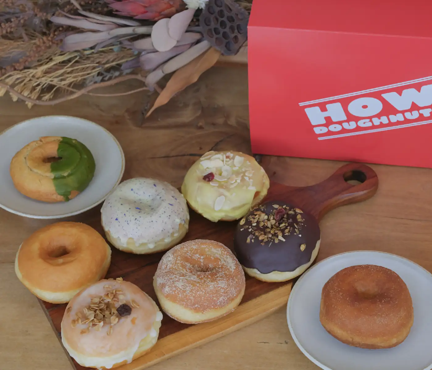 HOWDOUGHNUTS　おまかせドーナツ８個セット