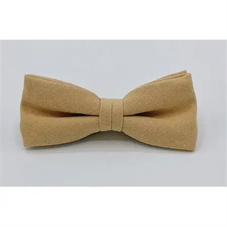 クラバットユキジ製　デニム蝶ネクタイ(レントイエロー)_装飾品・工芸品 ネクタイ・ベルト 服飾小物 _【1095855】