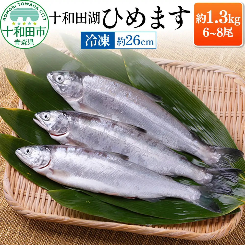 十和田湖ひめます（約26cm）6～8尾 約1.3kg 紅鮭 冷凍 