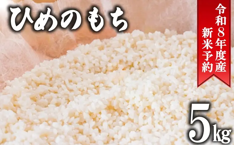 先行予約 令和8年度産 もち米 ヒメノモチ 5kg 【ヒメノモチ 】