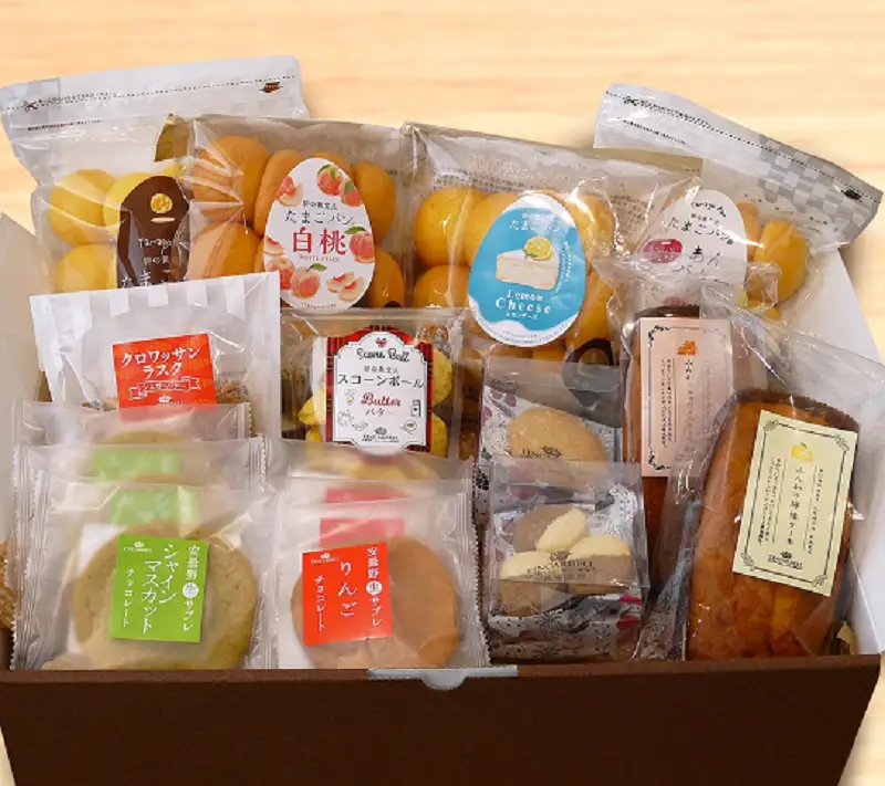 ティンカーベル　たまごパン４袋＆焼き菓子セット