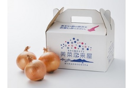 【美菜恋来屋】淡路島たまねぎ　３kg箱