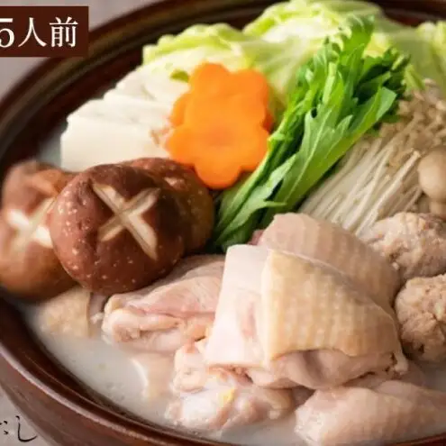 とりまぶしの「博多水炊き」 5人前 水炊き
