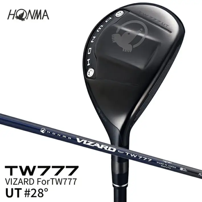SHG0105　本間ゴルフ TW777 UTILITY #28° VIZARD for TW777(1本)　T//WORLD ツアーワールド UT ゴルフクラブ ユーティリティ
