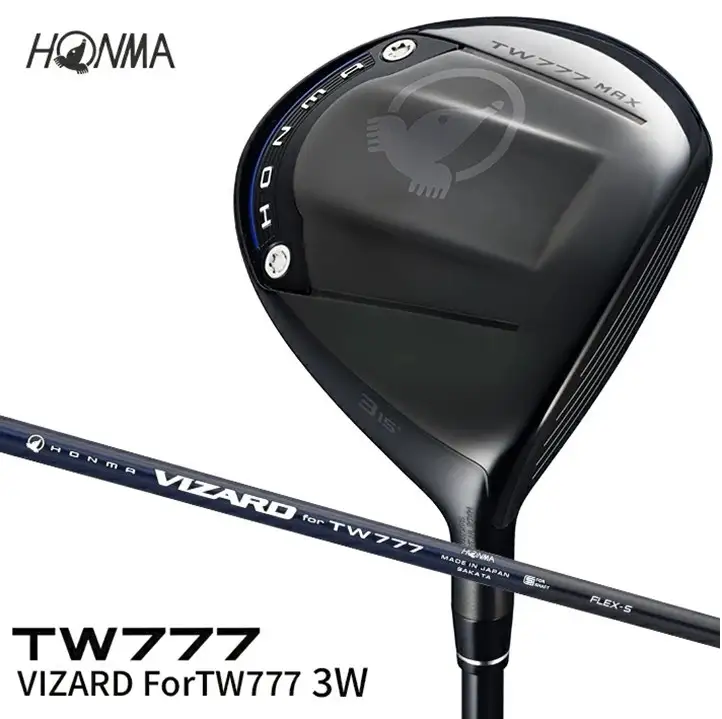 SHG0098　本間ゴルフ TW777 MAX VIZARD ForTW777 3W(1本)　ゴルフクラブ T//WORLD ツアーワールド FW フェアウェイウッド 3番ウッド