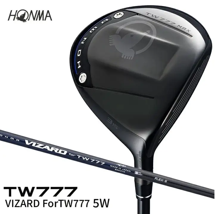 SHG0100　本間ゴルフ TW777 MAX VIZARD ForTW777 5W(1本)　ゴルフクラブ T//WORLD ツアーワールド FW フェアウェイウッド 5番ウッド
