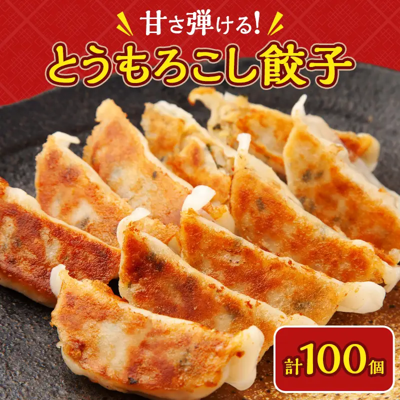 餃子 いちりきのとうもろこし餃子 100個 惣菜 餃子