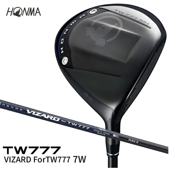 SHG0101　本間ゴルフ TW777 MAX VIZARD ForTW777 7W(1本)　ゴルフクラブ T//WORLD ツアーワールド FW フェアウェイウッド 7番ウッド