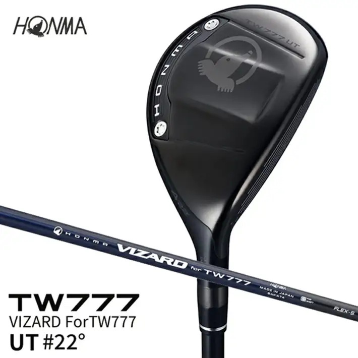 SHG0103　本間ゴルフ TW777 UTILITY #22° VIZARD for TW777(1本)　T//WORLD ツアーワールド UT ゴルフクラブ ユーティリティ