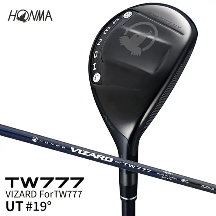 SHG0102　本間ゴルフ TW777 UTILITY #19° VIZARD for TW777(1本)　T//WORLD ツアーワールド UT ゴルフクラブ ユーティリティ
