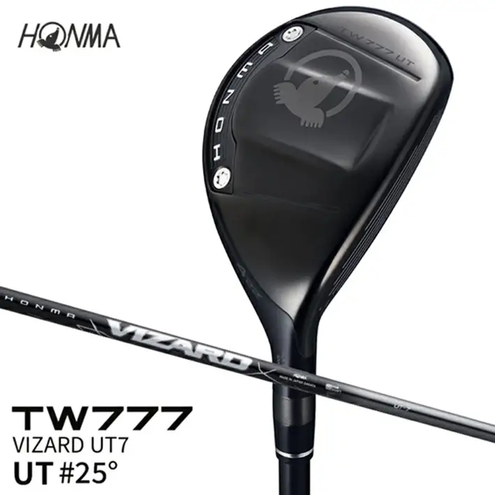 SHG0107　本間ゴルフ TW777 UTILITY #25° VIZARD UT7(1本)　T//WORLD ツアーワールド UT ゴルフクラブ ユーティリティ