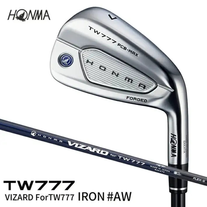 SHG0109　本間ゴルフ TW777 PCB MAX IRON VIZARD ForTW777 #AW(1本)　ゴルフクラブ T//WORLD ツアーワールド アイアン