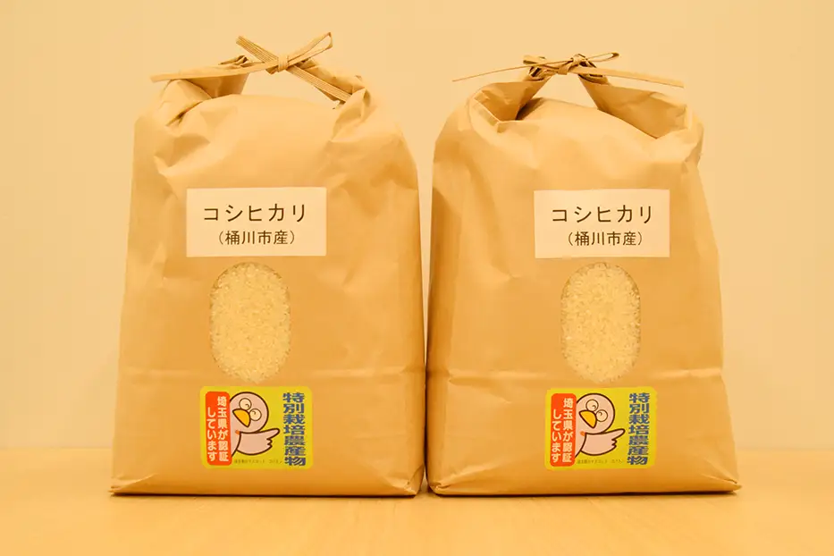 特別栽培米 コシヒカリ 5kg×2袋 合計 10kg 桶川産