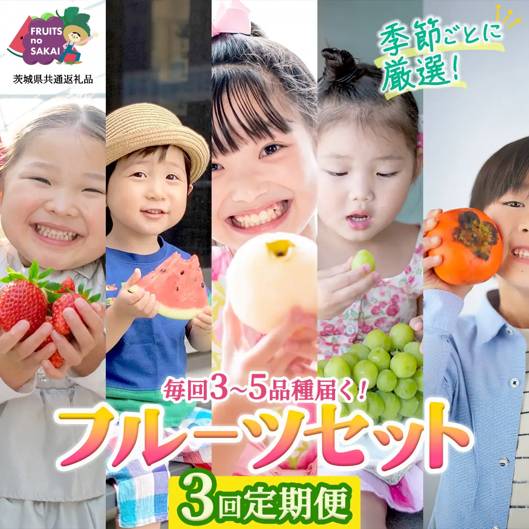【定期便】フルーツセット（3回定期）（茨城県共通返礼品）