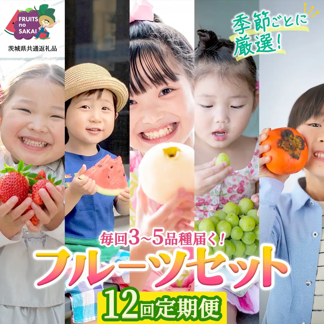 【定期便】フルーツセット（12回定期）（茨城県共通返礼品）