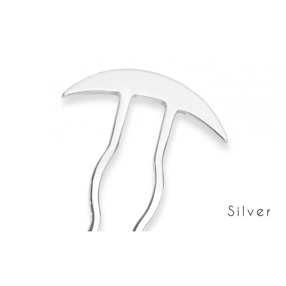 【女性のアイデア×職人技】ステンレス製かんざし「Arc Liner / Silver」