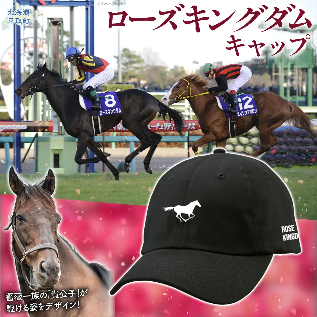 【ローズキングダム】キャップ BRTV253
